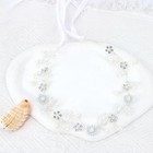 Flower Girl Headpiece Silver Wedding Headband For Girls Princess Tiara Crown 