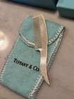 Vintage Tiffany   Co Sterling Silver Mustache Comb W original Pouch   Box