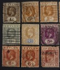 Ceylon Stamp Lot  34  King Edward Vii   George V     1c To R1     Used 1903-1925