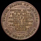 1918 Wwi Peace Souvenir Statue Of Liberty Hk-900 Medal So-called Dollar 38mm