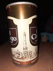 Old Chicago Dark Beer Empty B o 12 Ounce Pull Tab Straight Steel Beer Can