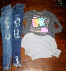 Huge Lot Of Junior s Clothing Size Extra Small Xs Sheen nike American Eagle