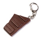   Chocolate Bar   Keychain - Handcrafted Realistic Fake Food Sample Replica  new