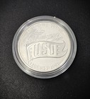 1991 S Uso Commemorative Silver Dollar 90  Silver  Box   Coa   Free Shipping 
