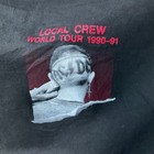 Ac dc 1990-91 World Tour Local Crew Xl