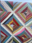 Beautiful Vintage Patchwork Quilt 86x96 Signed And Dated 1992