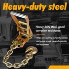 Heavy Duty Car Tie Down Straps  4pk  - 2  X 5 16  Hooks 2in 96in  Green 