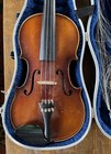 Vintage 1979 E r  Pfretzschner 4 4 Violin West Germany - Original Case   Bows