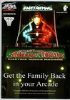 The Addams Family Arcade Game Flyer Uncle Fester Electric Shock Two Sides 1999