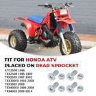 Rear Sprocket Bolts Kit For Honda Trx400ex Trx300ex Trx250r Trx250x 400ex 250r