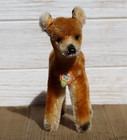 Vintage Steiff Mohair Plush Deer Spotted Fawn With Tag 6 