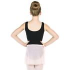 Danzcue Girls Chiffon Ballet Dance Wrap Skirt With Waist Tie