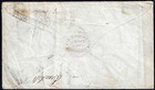 Uk Gb Us 1861 Cover London To New York  670 Pair Sc 27 Wmk Emblems With 5 Cent