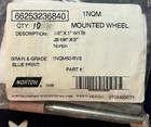 Ten Norton 3 8  X 1  W178  J8 1 4  X 3  Aluminum Oxide Mounted Wheel   10 Stones