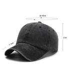 Cotton Baseball Cap Ball Dad Hat Adjustable Plain Solid Washed Men 2026