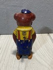 Vintage J  Chein Mechanical Tin Litho Bear Wind Up Toy