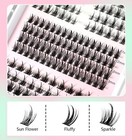 Lash Clusters  Anime Lash Clusters 168pcs Manhua Lashes Cluster 3 Styles Wispy