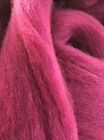 Burgundy Wine  black Cherry  Merino Wool Top Roving - Spin Into Yarn  Needle Fel