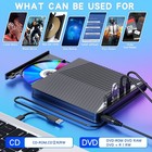 Usb 3 0 External Cd Dvd Drive For Pc Laptop Windows 11 10 Burner Reader Writer