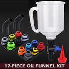 Spill - Proof Funnel For Mess - Free Engine Oil Filling Suitable For Daily Use