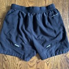 Nike Dri-fit Breathable Running Shorts Black Youth M Drawstring Fb1294-010