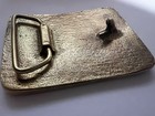 Timberjack Forest Donkey Belt Buckle Brass Tone Metal Very Sturdy