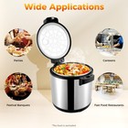 19l 20qt Electric Commercial Rice Warmer Restaurant Non-stick rice Warmer 110w