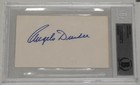 Angelo Dundee Signed 3x5 Index Card Bas Beckett Coa Boxing Gem Mint 10 Autograph