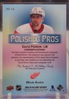 2023-24 Upper Deck Allure  Polished Pros Auto David Perron Pp-14 Blue Auto