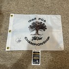 Jeff Sluman Signed Autograph 1988 Pga Championship Pin Flag Jsa Coa Golf Golfer