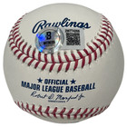 Fergie Jenkins Signed Romlb Baseball W  Hof 91 Beckett Witness Bas Coa