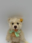 Steiff White Zotty Bear Plush Teddy Toy Historic Miniature Jointed Mohair 029967