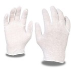 12 Pair Small 100  Cotton Lightweight White Lisle Coin Jewelry Inspection Gloves