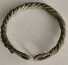 Rare Ancient Celtic Bronze Bracelet 800-500 B c 