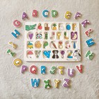 4 Melissa   Doug Chunky Wood Childrens Peg Puzzles Lot Alphabet Numbers Sea Farm