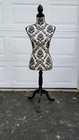 Mannequin Female Torso Dress Form Sewing Tripod Stand Black   White Design 59 h