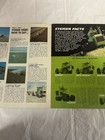 Vintage Steiger 4 Wheel Drive Tractor Brochure 