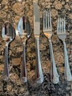 Gorham Shell Sterling Silver 18 8   5 Piece Place Setting Flatware Set