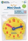 Learning Resources Big Time Mini Clock  Teaching Classroom   