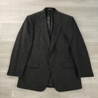 Stafford Vtg Camel Hair Blazer Men 40r   33  Sleeve  Gray Two Button Single Vent