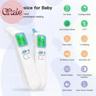 Ear And Forehead Thermometer For Adults  3-in-1 Infrared Digital Thermometer For