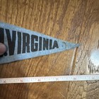 Vintage State Souvenir Pennants Lot Of 5 Florida Nj Ma Va West Virginia