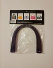 Vintage Set Of Purse Handbag Handles Purple Acrylic Plastic  Crafts Diy Nip