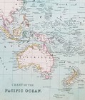 1834 Henry Teesdale Antique Map The Pacific  Australia  New Zealand  Nth America
