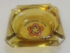 Vtg Ashtray Las Vegas  Thunderbird Hotel Amber Bicentennial Usa Cigar Cigarette 