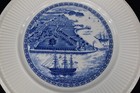 Wedgwood Usna Us Naval Academy Edme White Bird s Eye View Plate