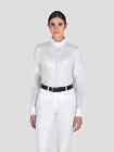 Equiline  New  Esade Long Sleeve Show Shirt  White  38  Xs  2  Msrp  245