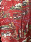 Driftwood Sportswear Seattle Centennial 1952 Aloha Hawaiian Shirt Boro Rayon