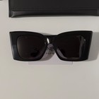 Saint Laurent Sl M119 Blaze Oversized Black Sunglasses 54mm Ships Today