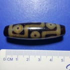    78 Tibetan Bead Old Agate 9 Eyed Ancient Dzi Pure Amulet Necklace Tibet Eyes       